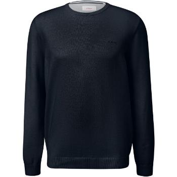 s.Oliver RL KNITTED PULLOVER NOOS Pánský svetr, tmavě modrá, velikost