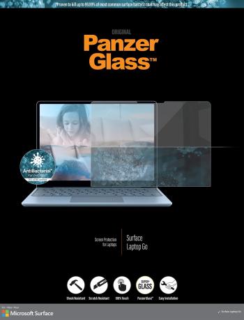 Üvegfólia PanzerGlass Edge-to-Edge Antibacterial Microsoft Surface Go üvegfólia