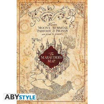 Abysse Corp Plakát Harry Potter - Mapa záškodníků 91,5 x 61 cm