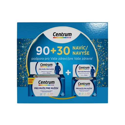 Centrum multivitamín pro muže dárkové balení 90+30 tablet
