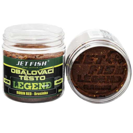 Jet fish obalovací těsto legend range robin red brusinka 250 g