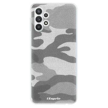 Odolné silikonové pouzdro iSaprio - Gray Camuflage 02 - Samsung Galaxy A32 5G