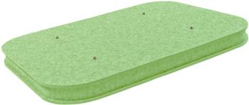 Mega Acoustic AcouCloud Flat PET 7 cm Green Absorpční penový panel