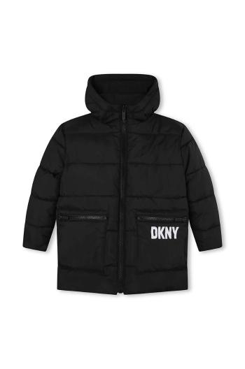 Oboustranná parka Dkny černá barva