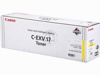 Canon C-EXV17 0259B002 žlutý (yellow) originální toner