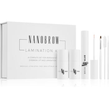 Nanobrow Lamination Kit sada na úpravu obočí