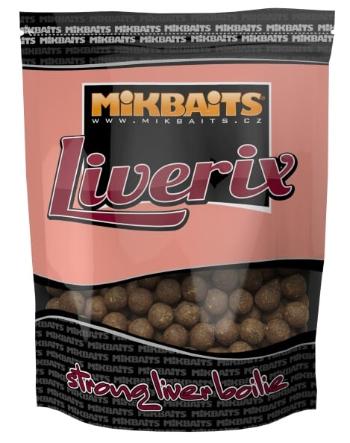 Mikbaits boilie liverix mazaná škeble 1 kg 20 mm