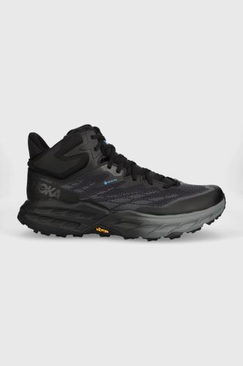 Boty Hoka Speedgoat 5 Mid GTX pánské, černá barva, 1127918-BGAY