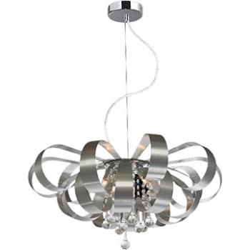 Luxera 64409 - Křišťálový lustr na lanku RIBBON CRYSTAL 6xG9/33W/230V (96310)