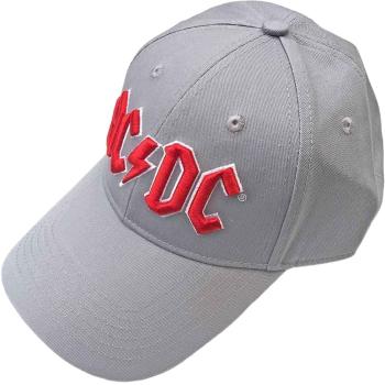 AC/DC Kšiltovka Red Logo Grey