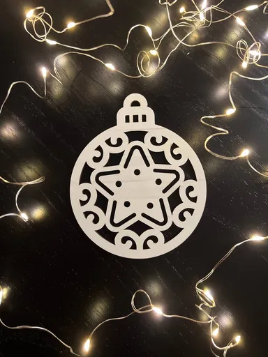 Vsepropejska Bílé Vánoční ozdoby baňky 2 Typ: Baňka 4