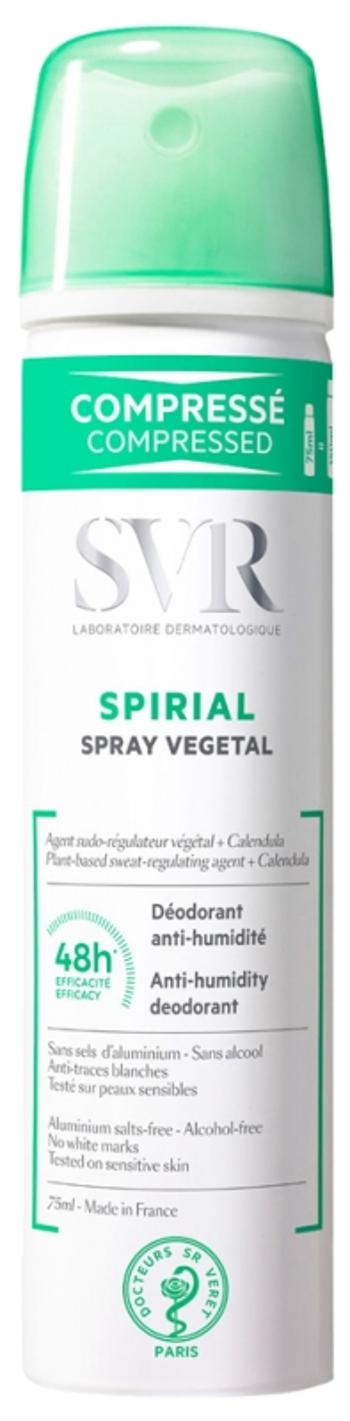 SVR Deodorant ve spreji Spirial Vegetable Spray (Anti-Humidity Deodorant) 75 ml