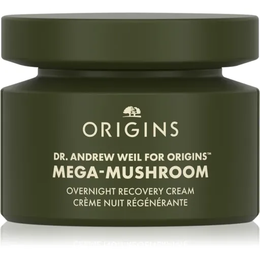 Origins Dr. Andrew Weil for Origins™ Mega-Mushroom Overnight Recovery Cream zklidňující a hydratační maska na noc 50 ml