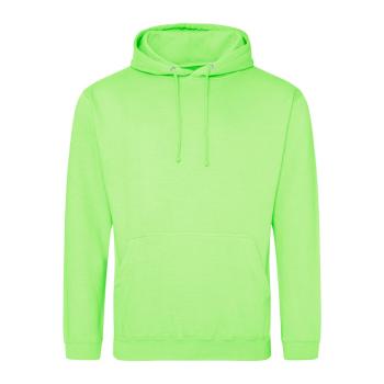 Just Hoods Mikina College - Apple green | XXXL