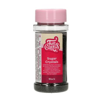 Cakesupplies Cukrové krystalky - černé 80 g