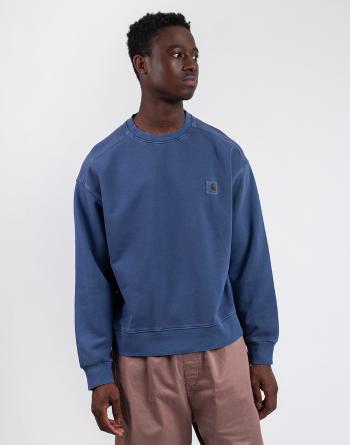 Carhartt WIP Nelson Sweat Elder garment dyed M