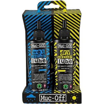 Muc-Off Wet and Dry lube 2x120ml (5037835214819)