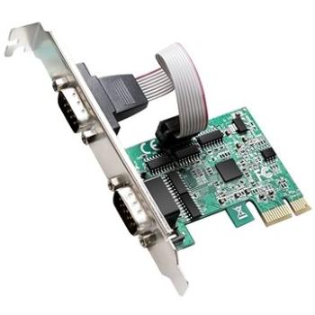 EVOLVEO 2x Serial 232 PCIe, rozšiřující karta (KAE-2x-232-PCIe)