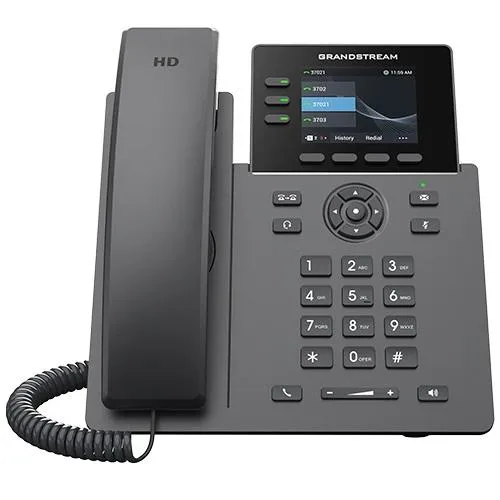 Grandstream GRP2611G SIP telefon, 3 účty, PoE, 12BLF klíčů, gigabit port