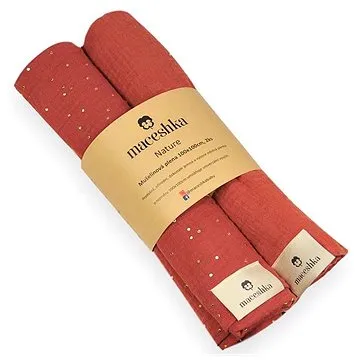 Maceshka Mušelínová plena Nature 2ks Tomette zlatý puntík+ Tomette (1342)