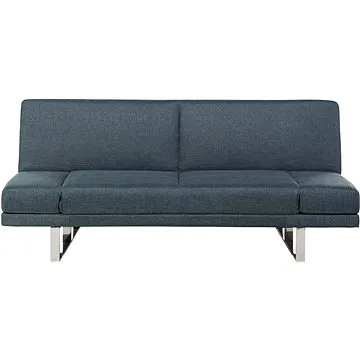 Tmavě šedá čalouněná rozkládací BELIANI YORK (beliani_56498)