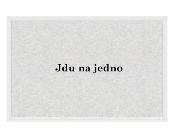 Rohožka Jdu na jedno