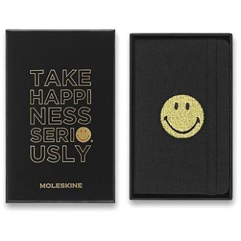 Moleskine Smiley XS, tvrdé desky, čistý (LESMILEYXSPLANCLT)