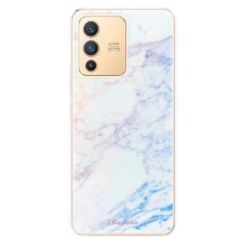 Odolné silikonové pouzdro iSaprio - Raibow Marble 10 - Vivo V23 5G