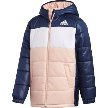 adidas PADDED Juniorská zimní bunda, tmavě modrá, velikost