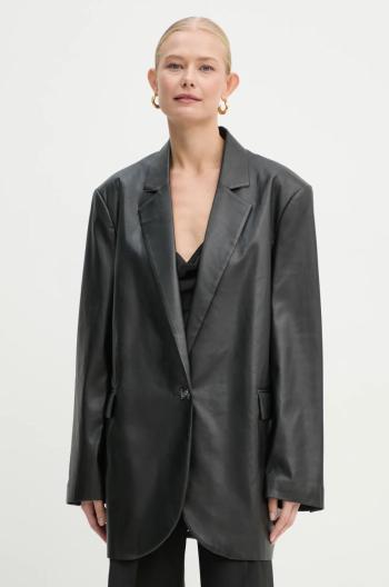 Sako Twinset černá barva, oversize, 242AQ2042