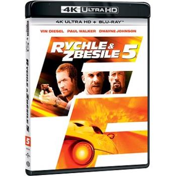 Rychle a zběsile 5 (2 disky) - Blu-ray + 4K Ultra HD (U00089)