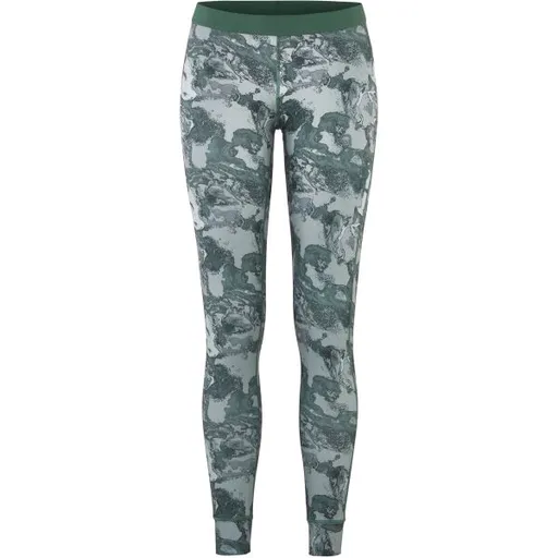 KARI TRAA FANTASTISK Dámské sportovní legíny, tmavě zelená, velikost