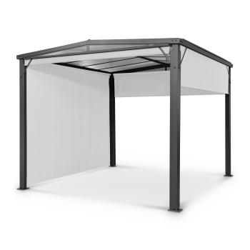 Blumfeldt Pantheon Cortina Solid Sky, pergola, přístřešek, 3 × 3 m, polykarbonát