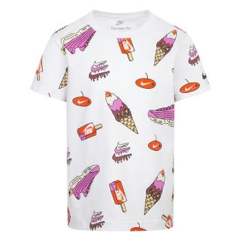 Nike sole food print ss basic tee 98-104 cm