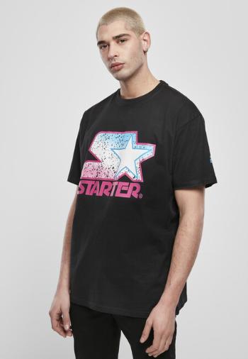 Starter Multicolored Logo Tee blk/pink - XS