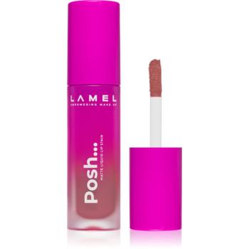 LAMEL Posh Matte Liquid Lip Stain dlouhotrvající matná tekutá rtěnka odstín №401 4 g