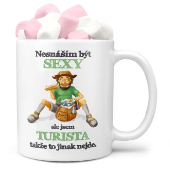 Hrnek Sexy turista (Náplň hrníčku: Marshmallow)