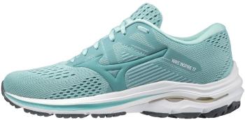 Mizuno Wave Inspire 17 Eggshell Blue/Dusty Turquoise/Pastel Yellow 36,5 Silniční běžecká obuv