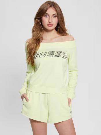 Guess skylar off shoulder sweatshirt m