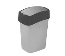 CURVER FLIPBIN 31346 Odpadkový koš 10l - šedý