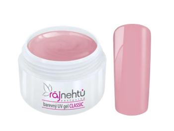 Ráj nehtů Barevný UV gel CLASSIC - Baby Pink 5ml