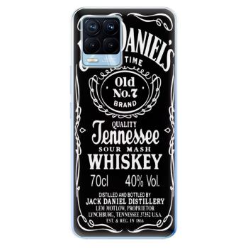 Odolné silikonové pouzdro iSaprio - Jack Daniels - Realme 8 / 8 Pro