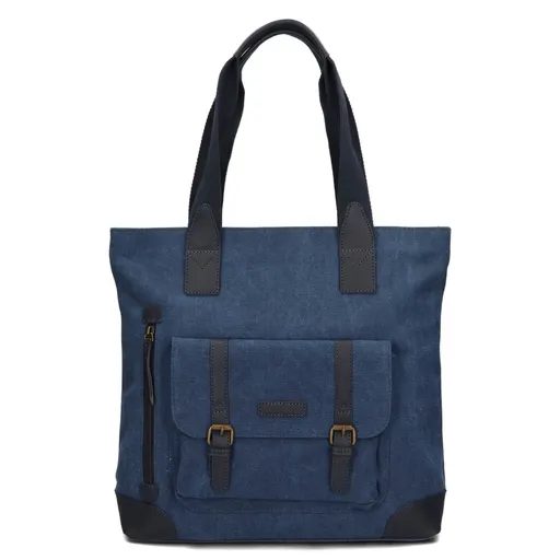 Větší dámská kabelka Katana Jitka - modrá