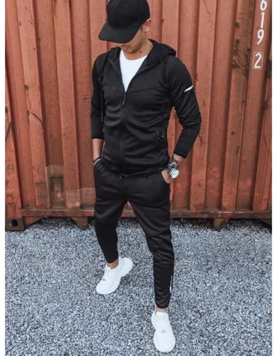 Pánská souprava tepláková LEROY černá