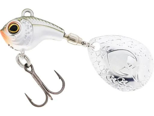 Westin nástraha dropbite tungsten spin tail jig clear olive - 1,8 cm 9 g