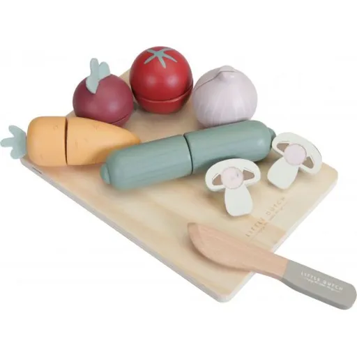 Little Dutch Krájecí zelenina dřevěná