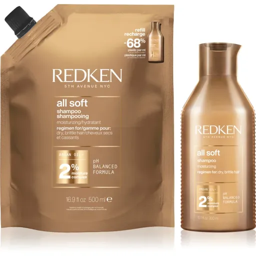 Redken All Soft výhodné balení pro suché a křehké vlasy