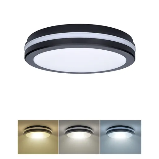 Solight LED osvětlení s nastavitelným výkonem a teplotou světla, 18/22/26W, max. 2210lm, 3CCT, IP65, 30cm WO820
