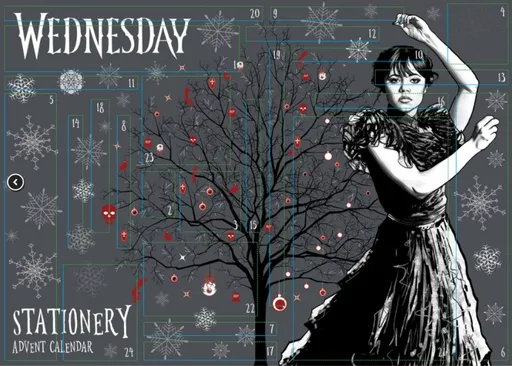 Wednesday Adventní kalendář