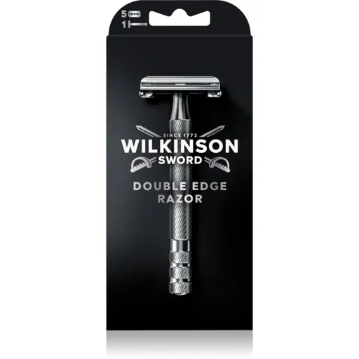 Wilkinson Sword Barbers Style Classic Shave The Edger holicí strojek + náhradní břity 5 ks